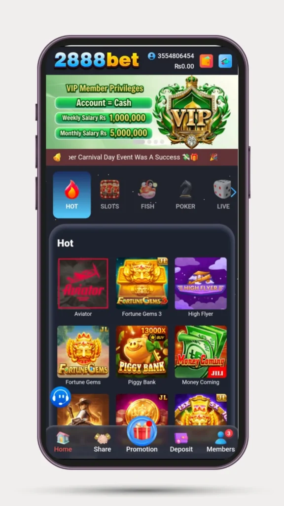 2888Bet Game Home 